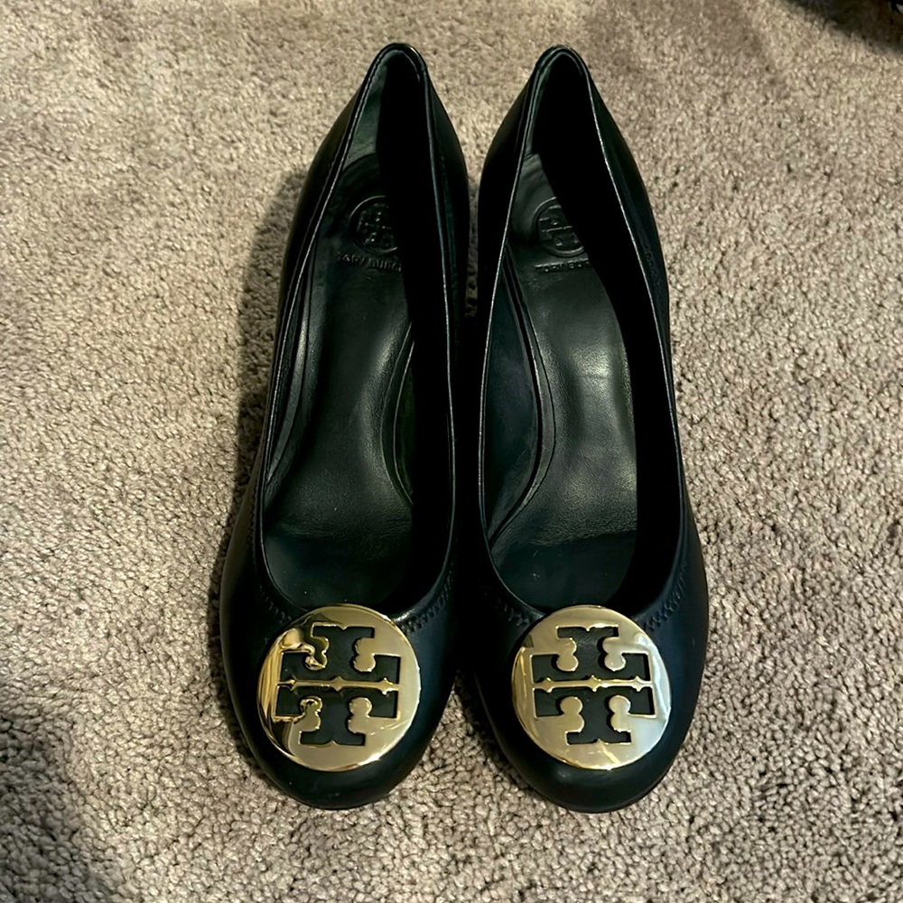 Tory Burch wedge heels size 9.5